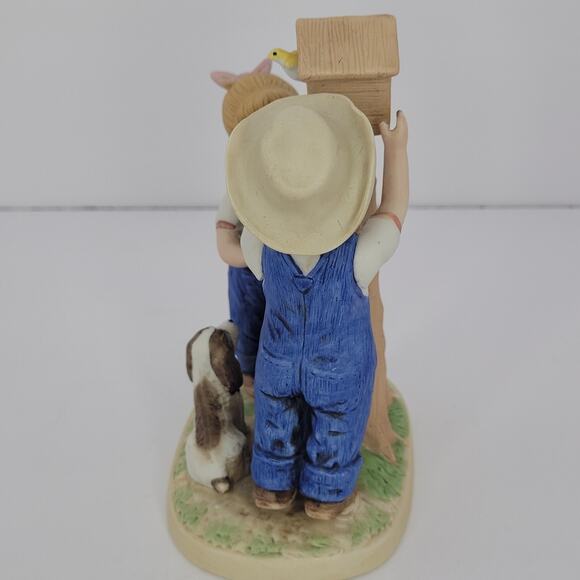 Vintage Set HOMCO Home Interiors Denim Days 1985 RETIRED - Picture 8 of 14